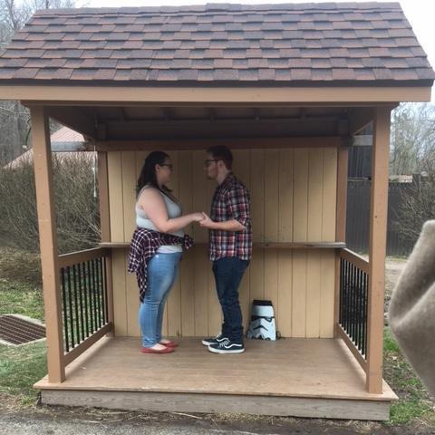 He said this is the first place he knew he loved me. It is the first place we held hands. But really? It's where I fell in love with the most amazing man every.