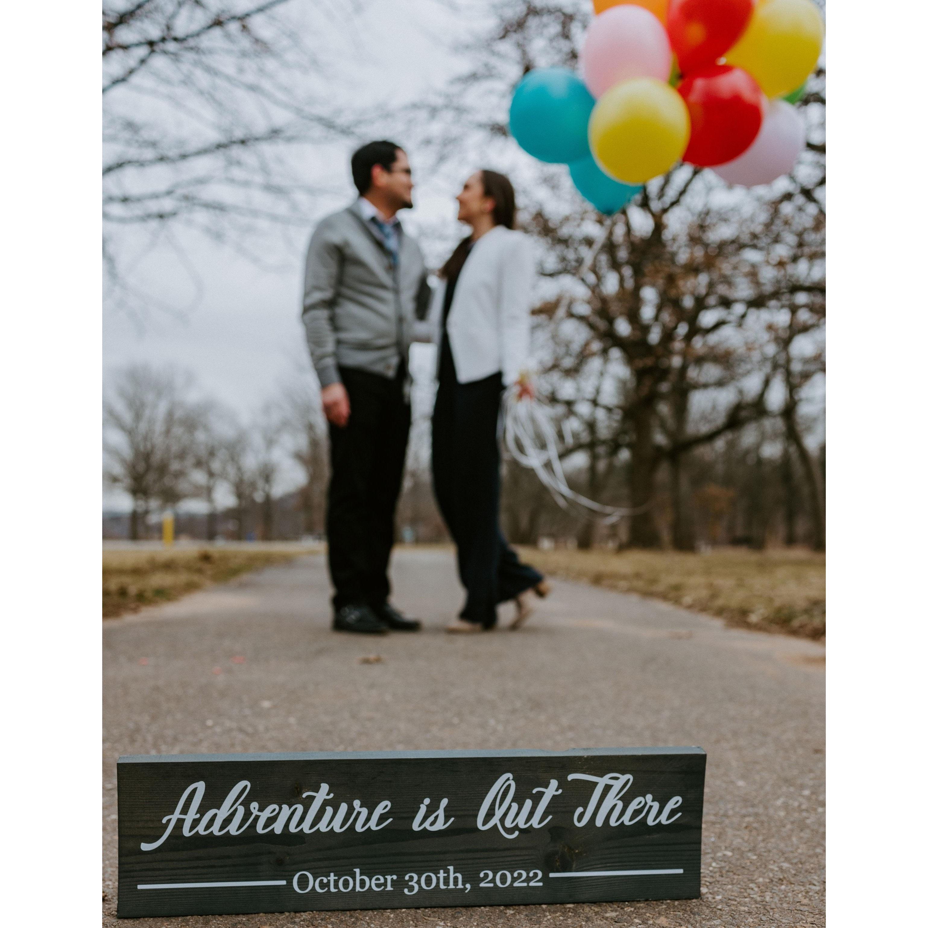Our adventure is out there