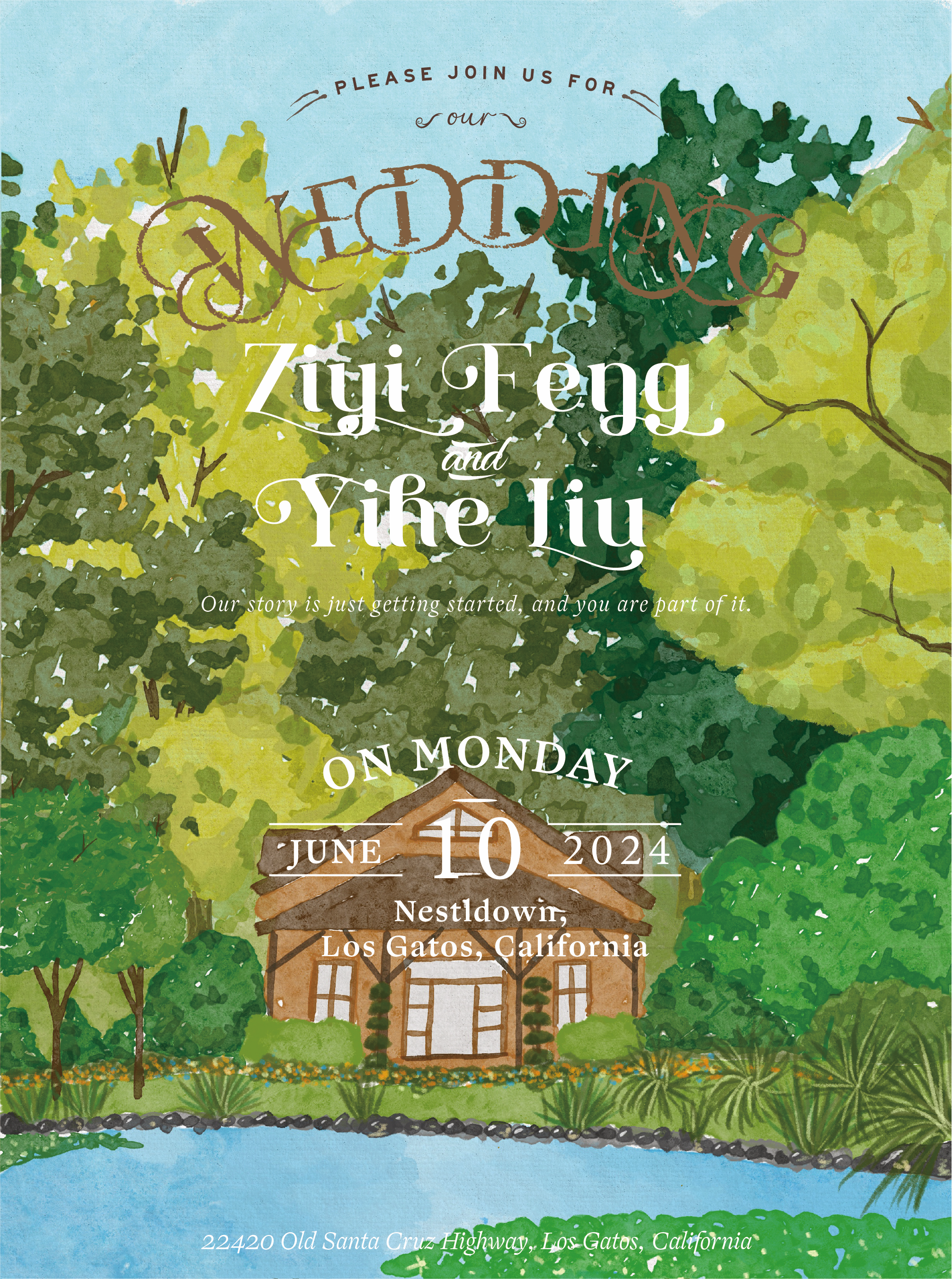The Wedding Website of Ziyi Feng and Yihe Liu