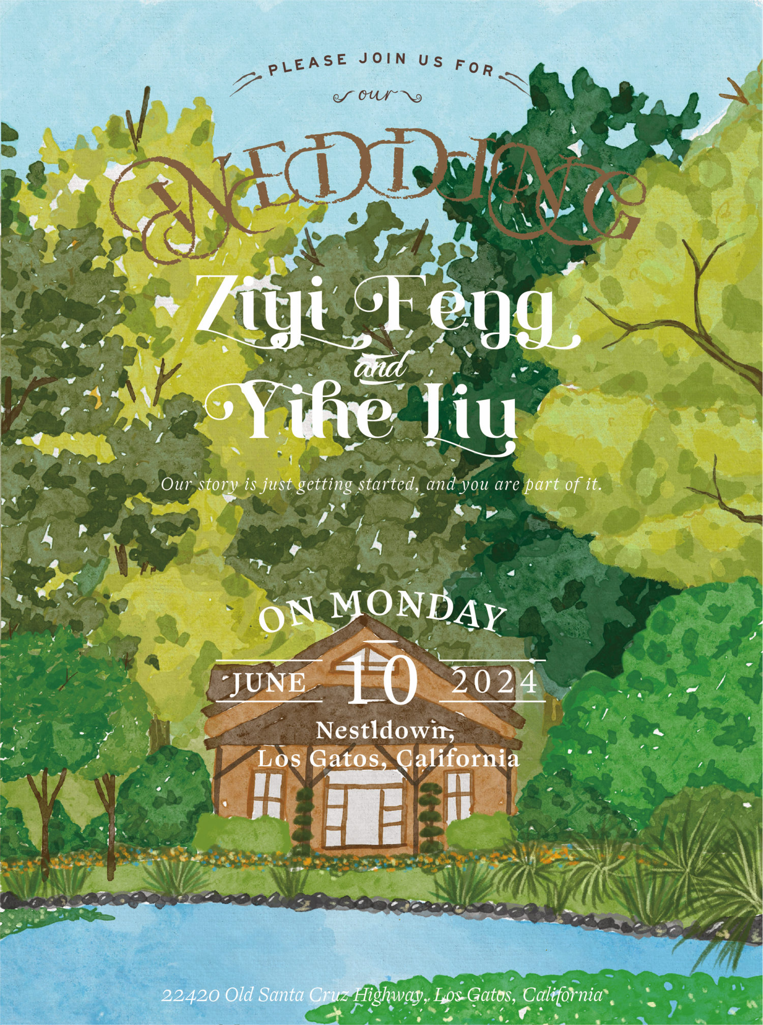 The Wedding Website of Ziyi Feng and Yihe Liu