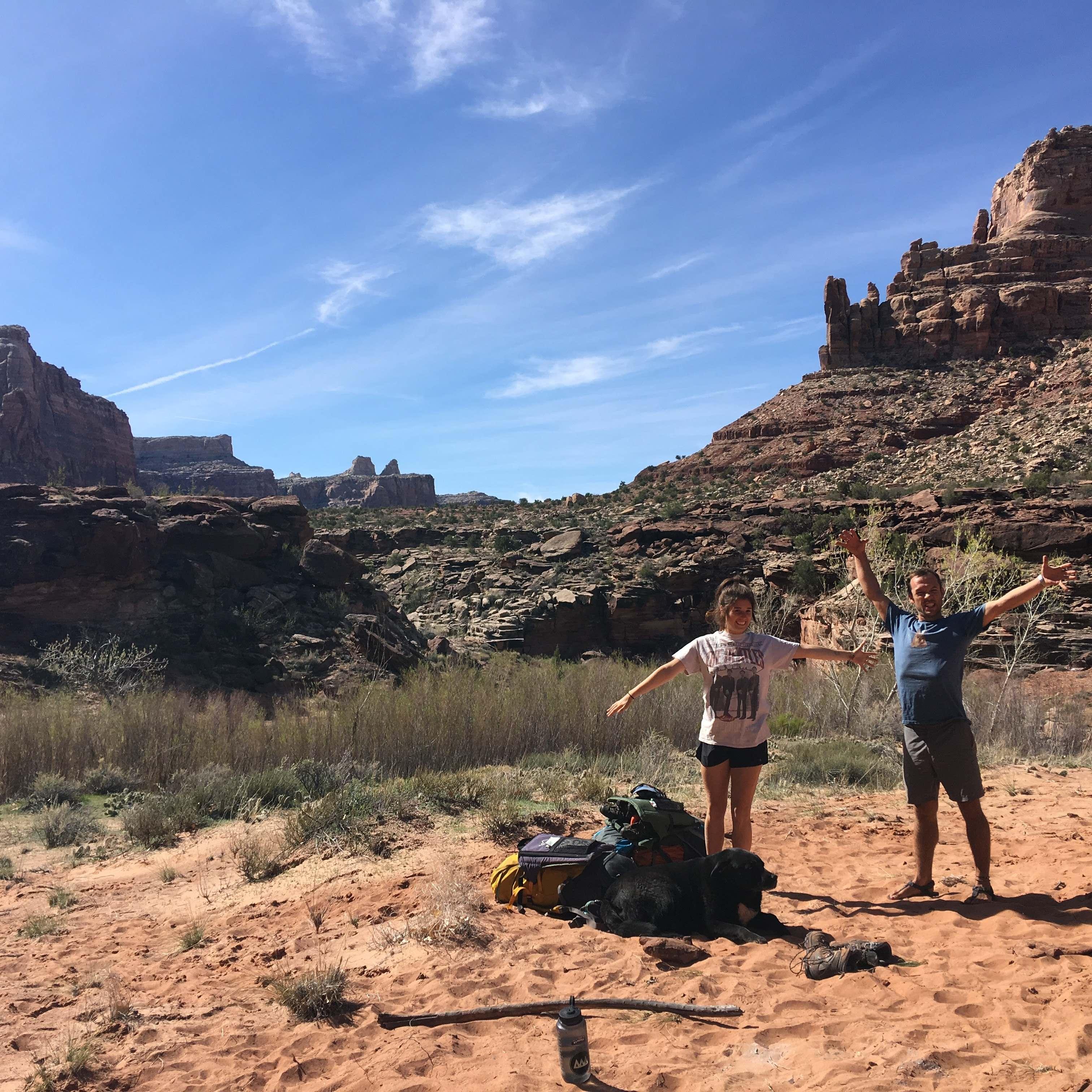 My first desert experience in Utah! Taken in 2019 while we were back in the USA for two months visiting friends and family. Also the first time I got to meet Cajun man :)