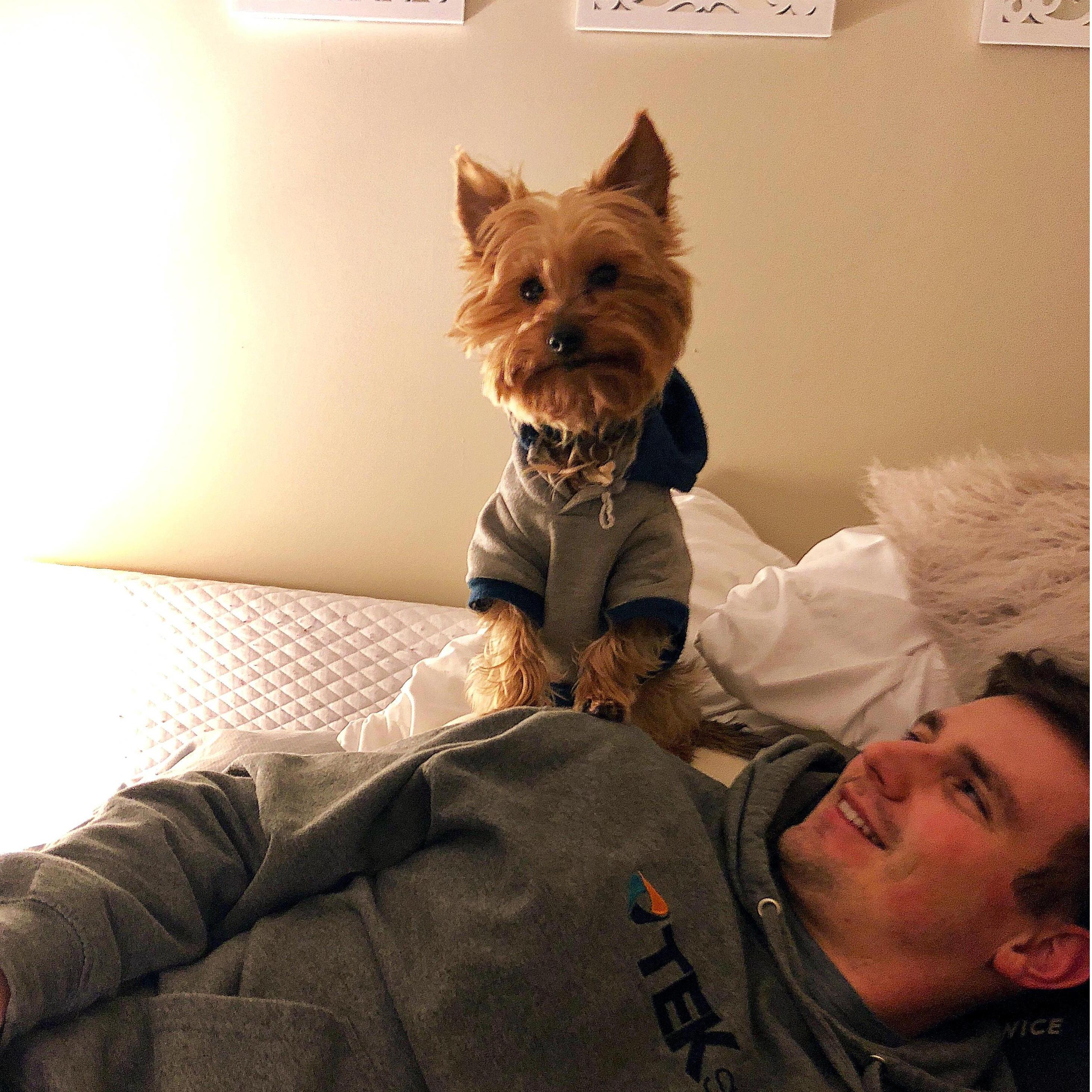 It didn't take long for Stephen and Bentley to become best friends. Bentley didn't know then that he'd be his new dad too.