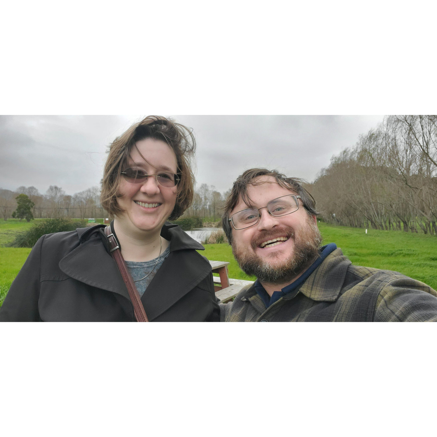 Fun in the rain @ Harley Farms Goat Dairy in Pescadero, CA