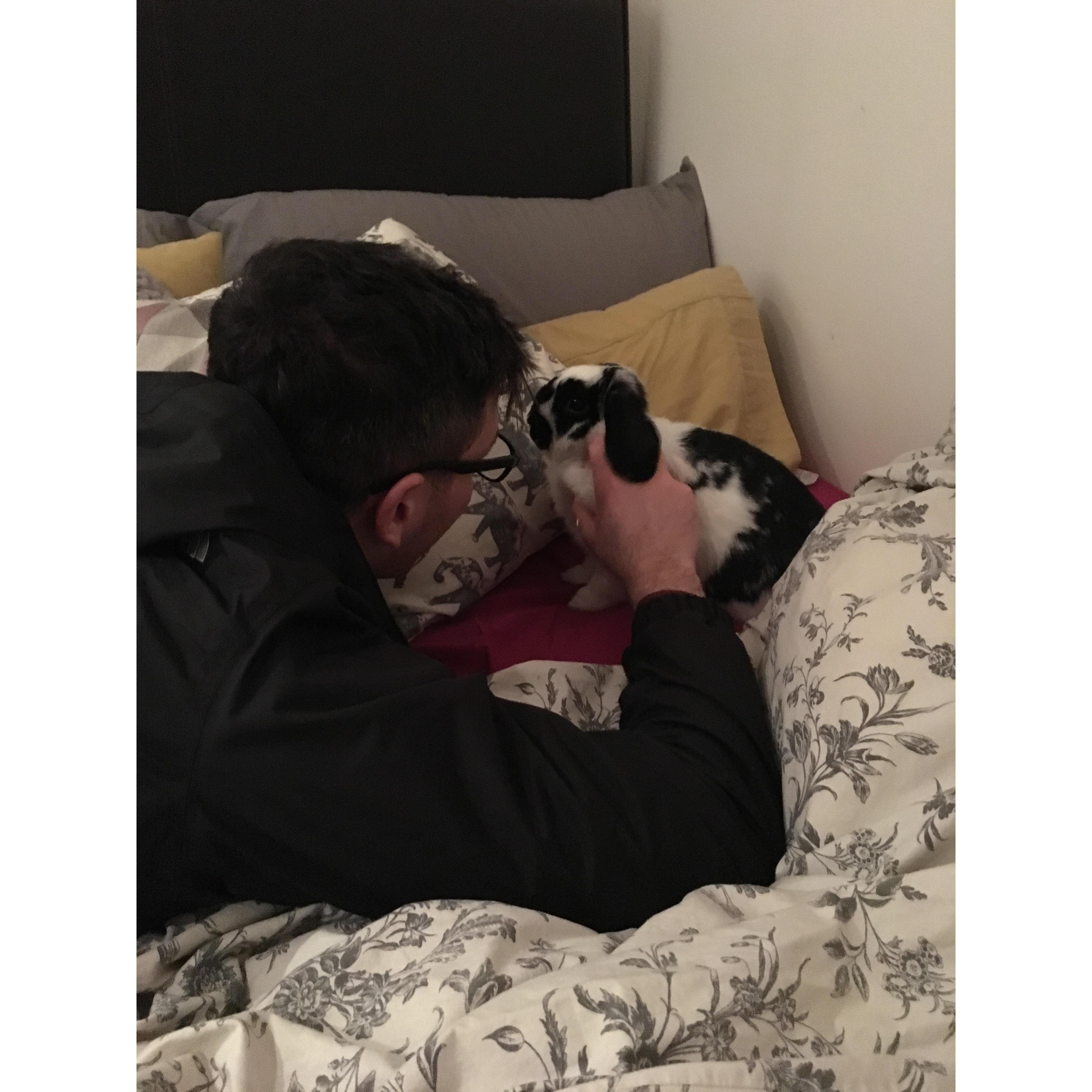 Loki, Steves first pet
