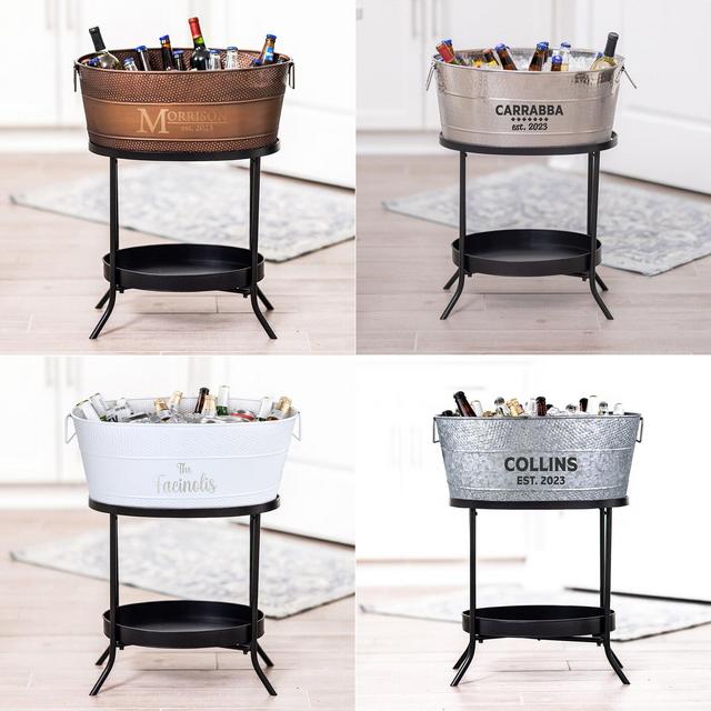 Personalized Copper Beverage Tub Stainless Steel for Wedding Gift for Couple, Christmas Gifts Housewarming, Anniversary, Bridal Shower Gifts