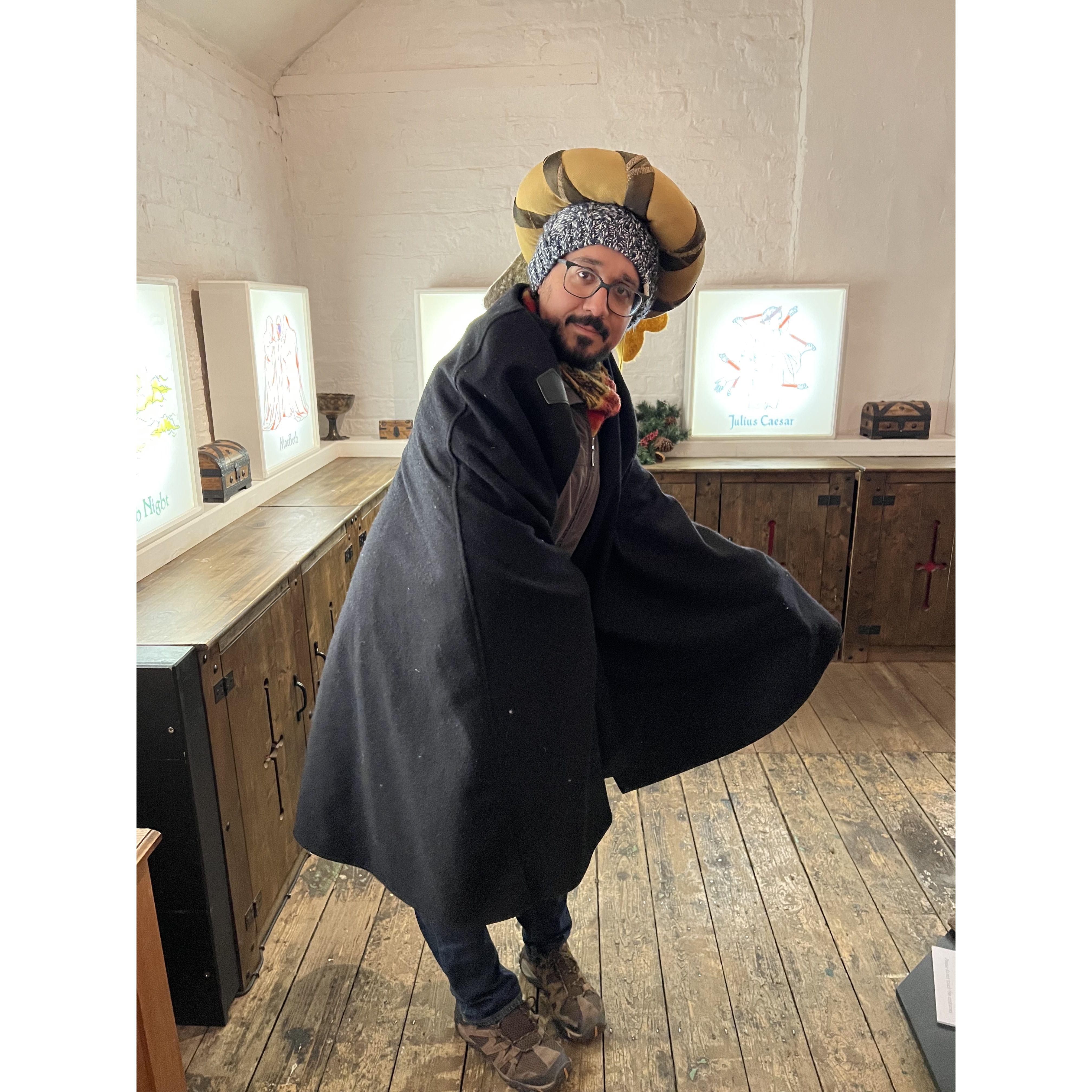 When life gives you Shakespearean costumes, put them on!