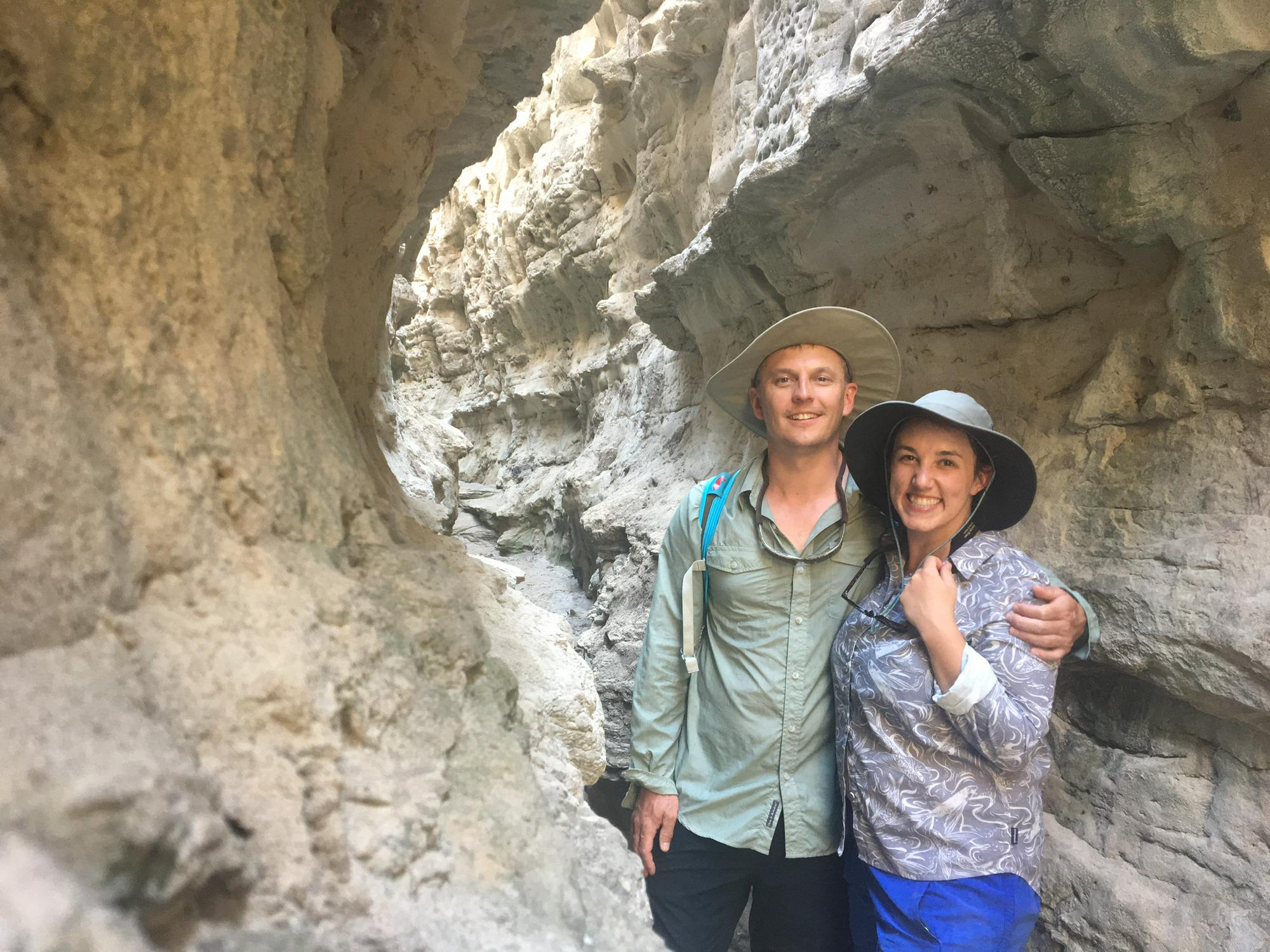 Slot Canyon hike on the Missouri River, MT