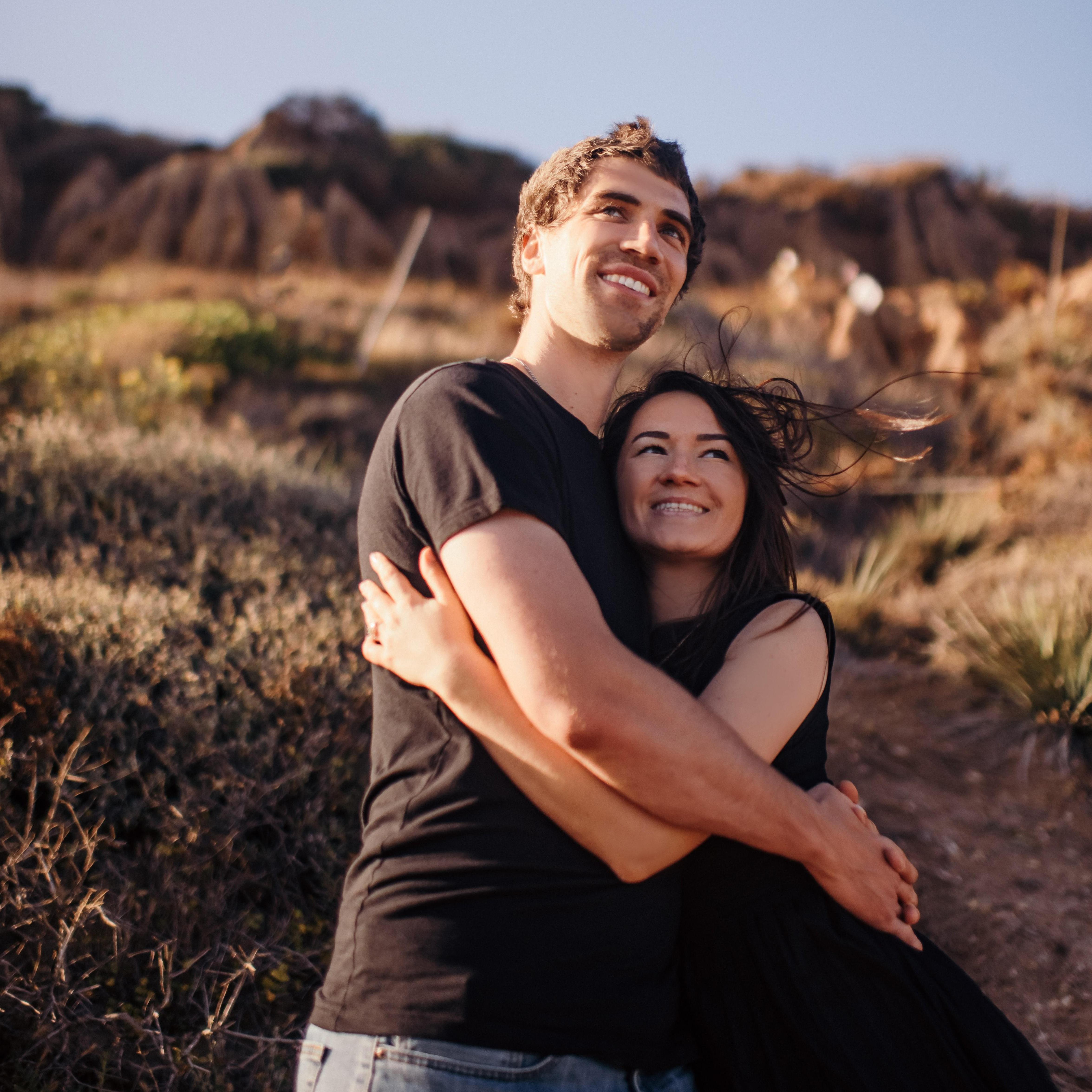 Engagement photoshot at El Matador beach in Malibu [June 2020]