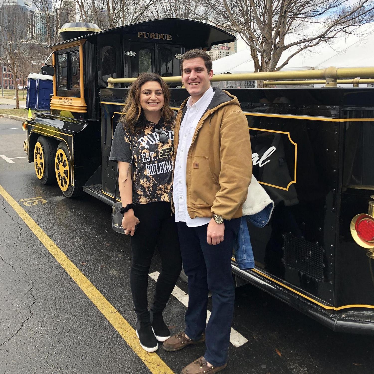Next to the Purdue Train... the Boilermaker at the Music City Bowl in Nashville. Dec 2018