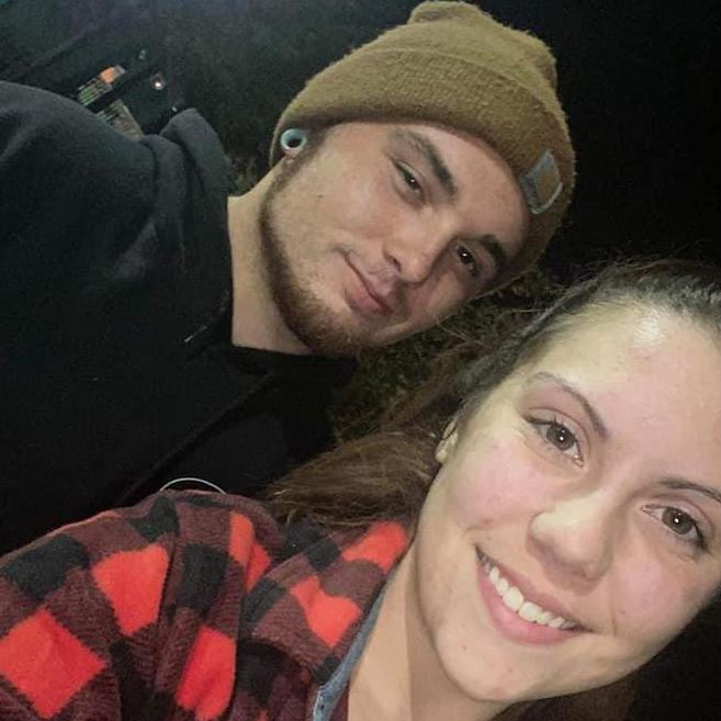 Our second date going mini golfing.