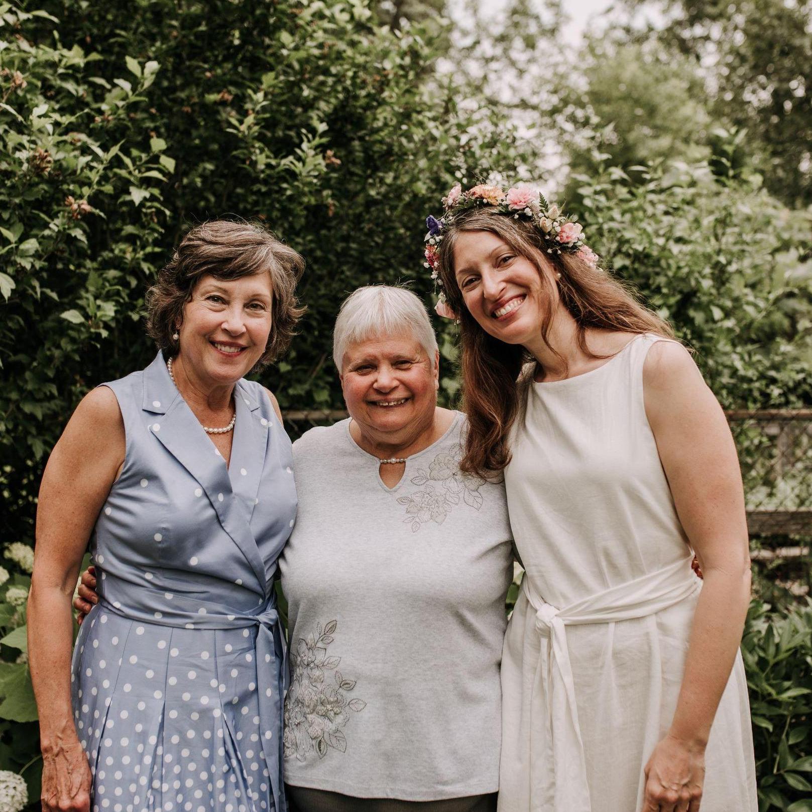 Cindy, Ruthann, and Natalie.