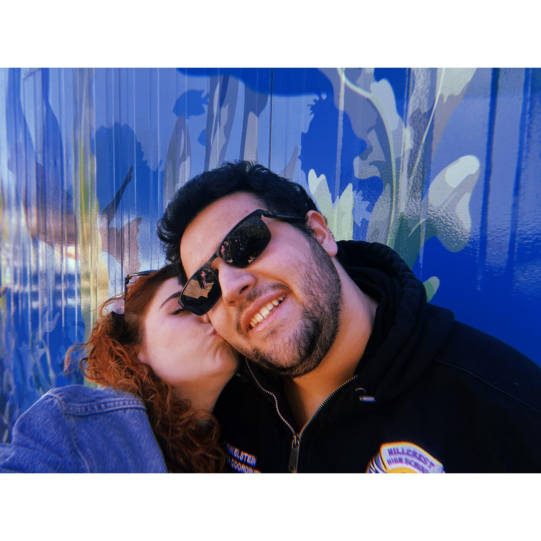 March 25th, 2025 - Matthew and Angelina took a spontaneous trip to Mystic CT to visit the aquarium!