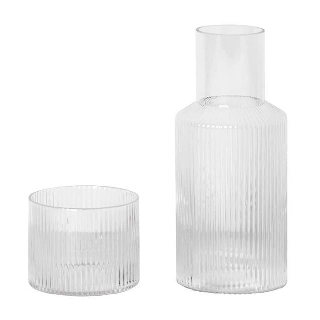 Ripple Glass Carafe Set | Batten Home