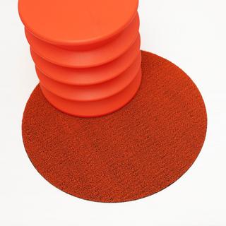 Solid Shag Dots Mat