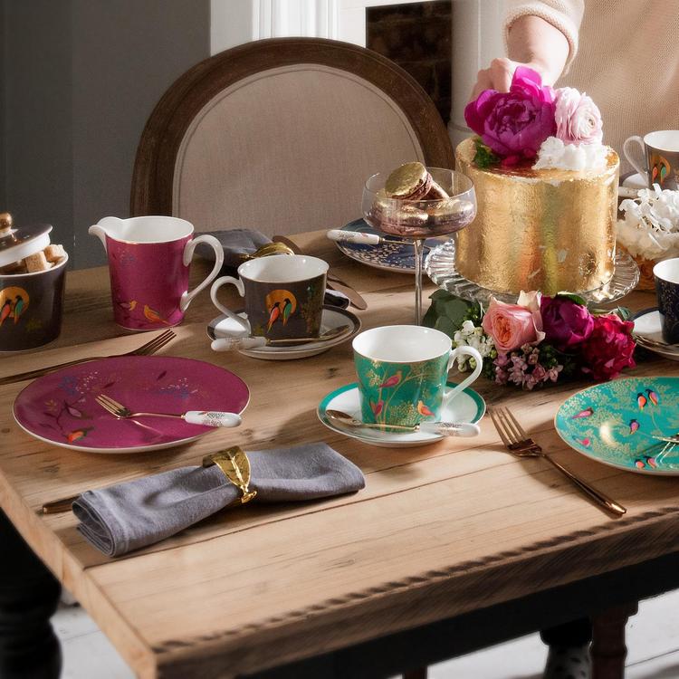 Portmeirion, Sara Miller London Chelsea Assorted Plate, Set Of 4