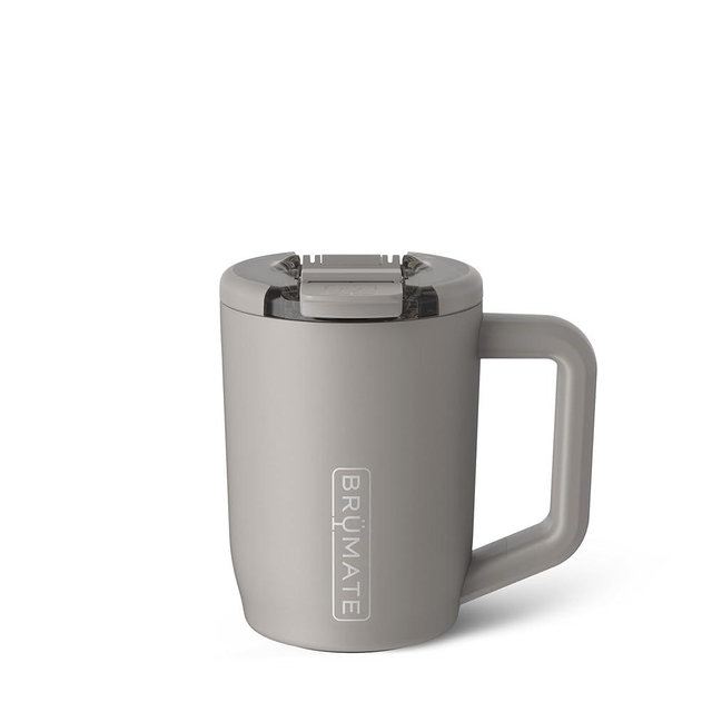 BrüMate Müv - 15oz 100% Leak Proof Insulated Coffee Mug with Handle & Lid - Stainless Steel Coffee Travel Mug - Double Walled Coffee Cup (Mocha)