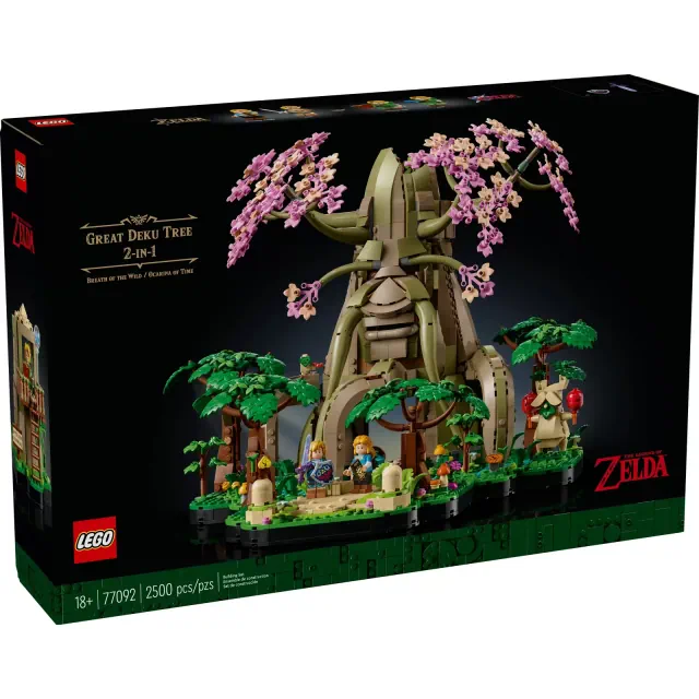 LEGO The Legend of Zelda Great Deku Tree 2 in1 Building Set for Video Game Fans 77092
