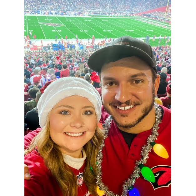 Christmas Day 2021! Cardinals lost.