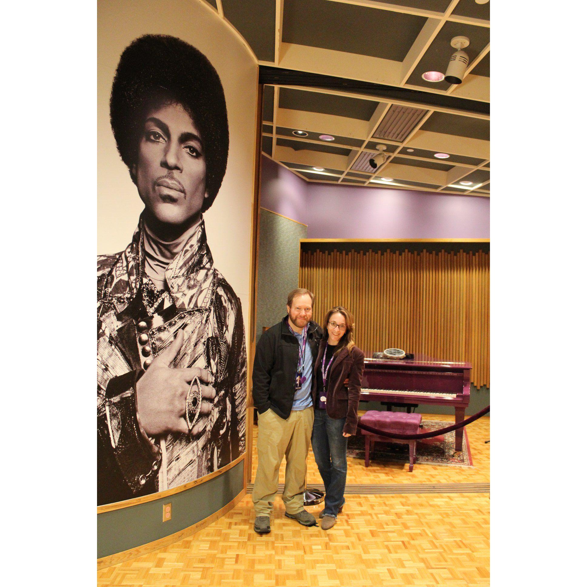 Rob surprised Alexis with tickets to Prince's home and studio in Minneapolis!