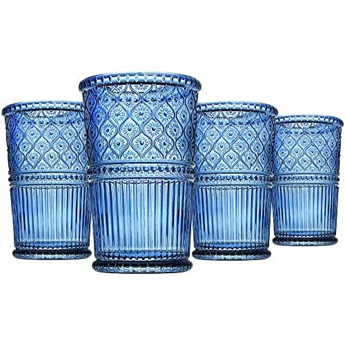 Godinger Highball Glasses, Tall Beverage Glass Cups - Claro,12oz, Set of 4