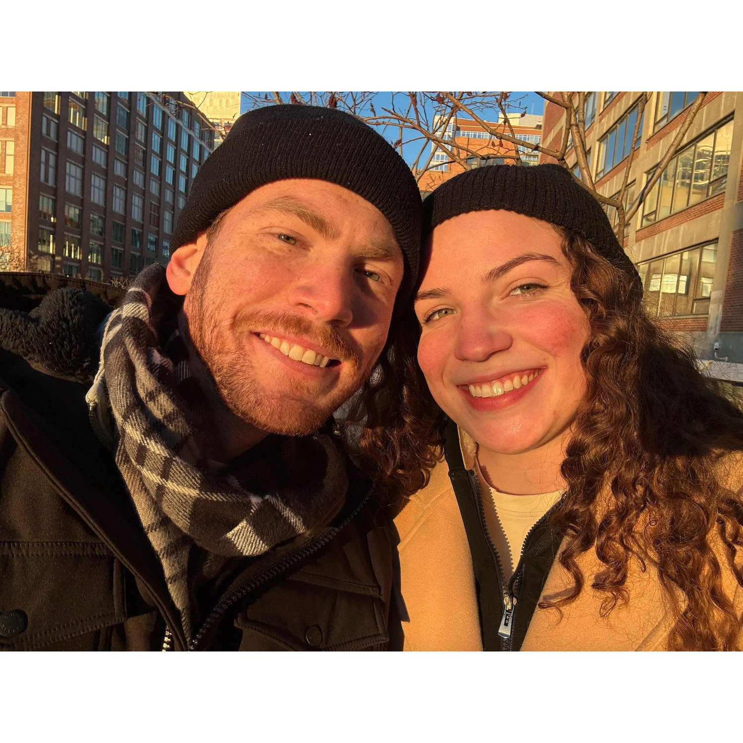 Taken moments before he proposed!