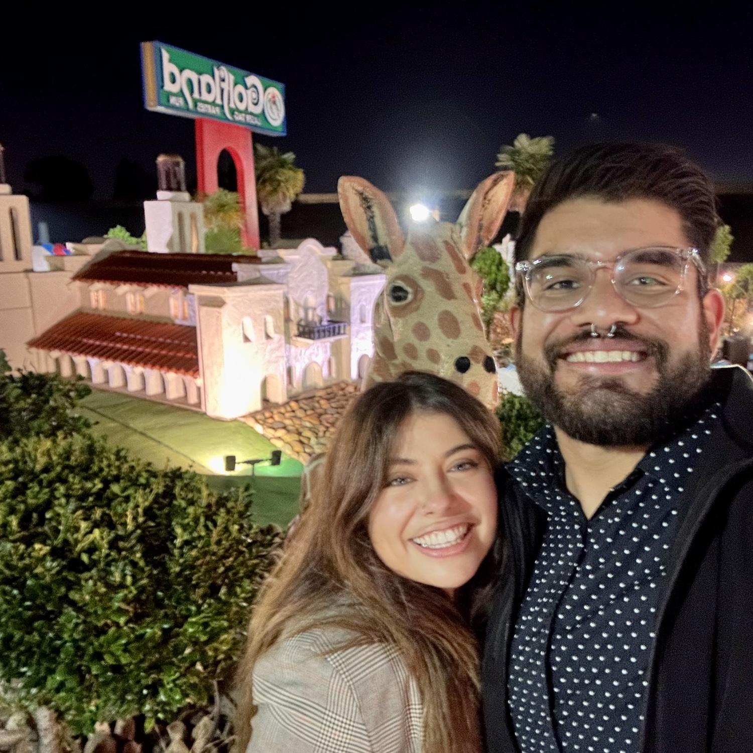 We made it official after play a round of mini golf. We both won that day ❤️