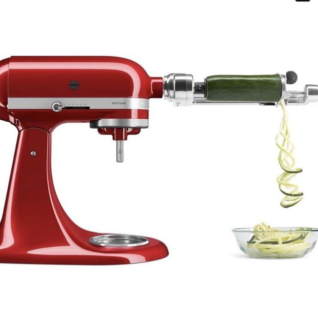 KitchenAid Fruit and Vegetable Spiralizer Attachment Stand Mixer, 5 Blades