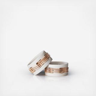 Woven Napkin Ring, Set of 2