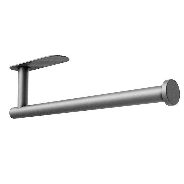 DEKAVA Paper Towel Holder Under Cabinet Wall Mount for Kitchen Paper Towel, Self-Adhesive Paper Towel Bar, Paper Towel Rack, SUS304 Stainless Steel 13 inch (Grey, 1)