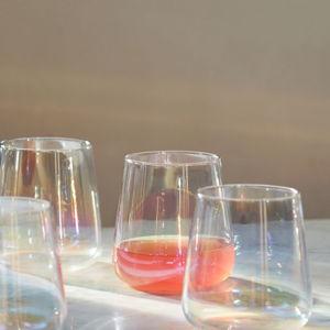 Morgan Stemless Wine Glasses, Set of 4
