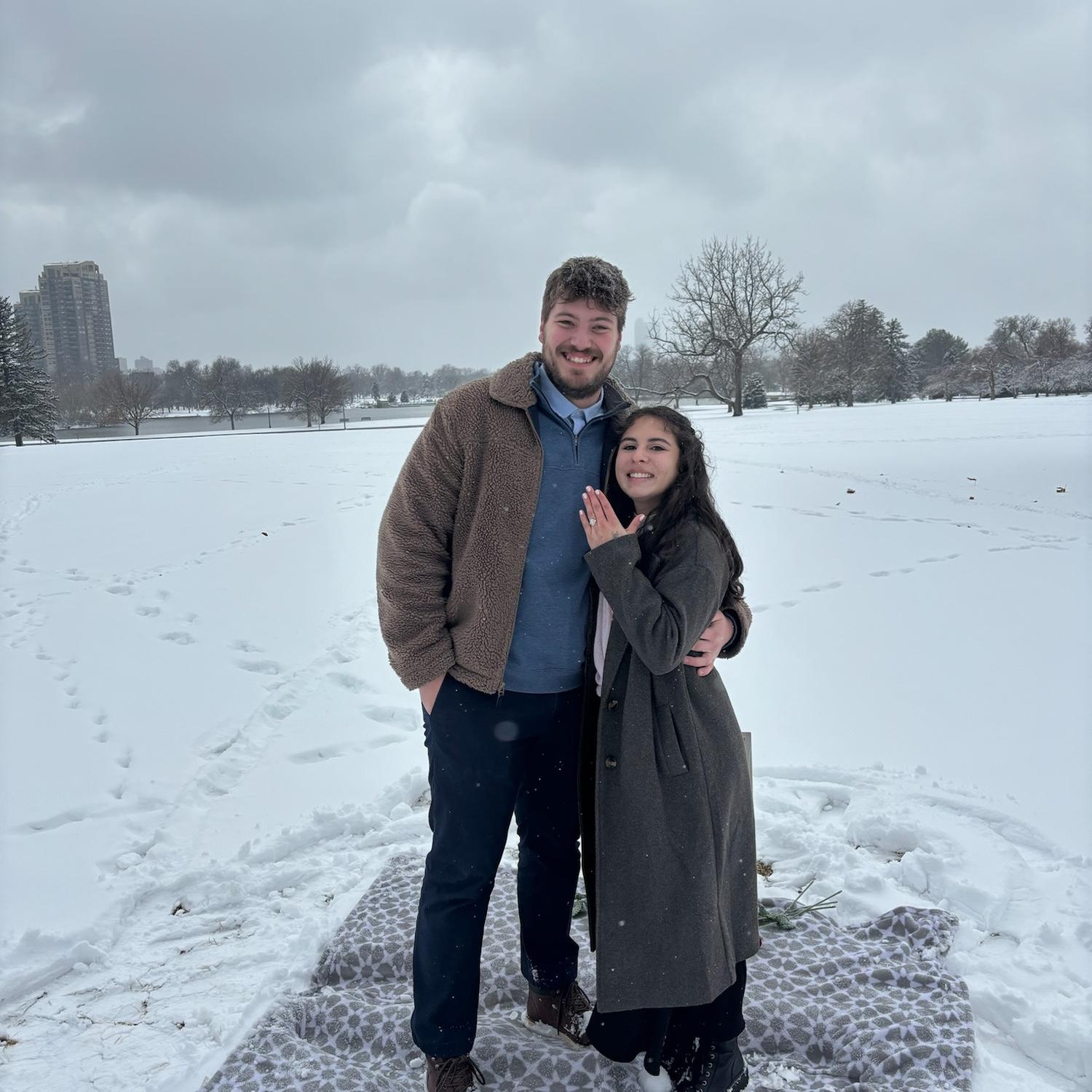 2024 - Nate and Karlie are engaged.