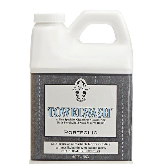 Le Blanc® Portfolio Towelwash® – Luxury Laundry Cleanser for Bath Linens - 64 oz. (1 pack)