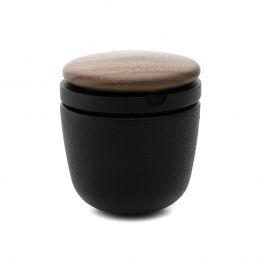 Cast Iron & Walnut Pepper Mill