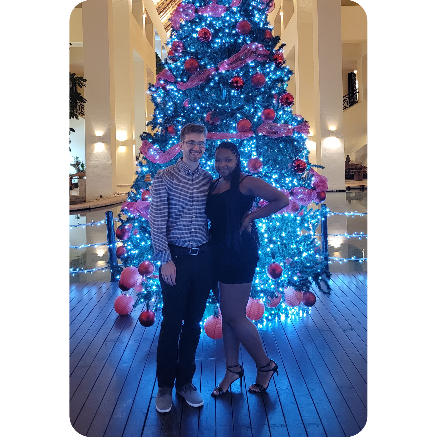 December 2021: Christmas celebrations in Cancun