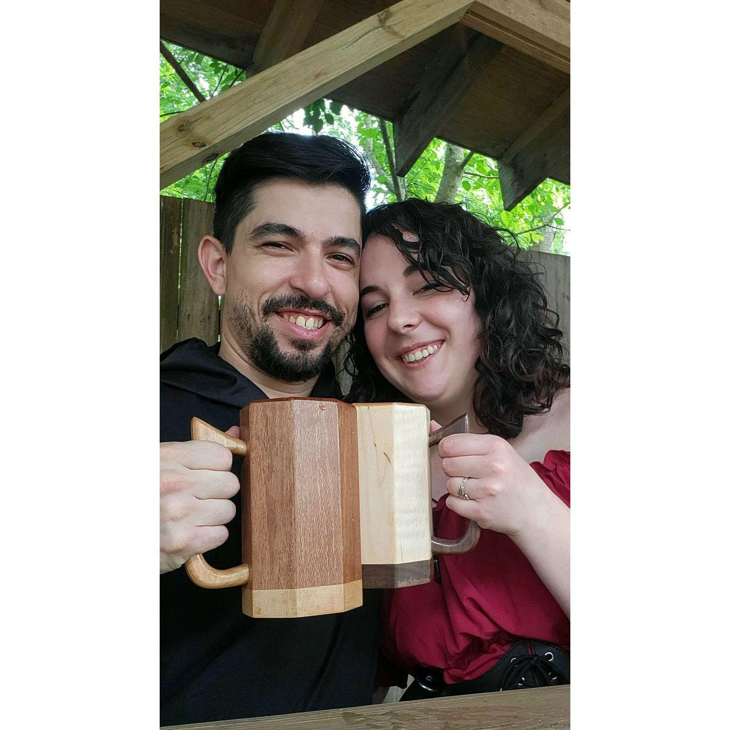 This was our first of many renaissance fairs together.
