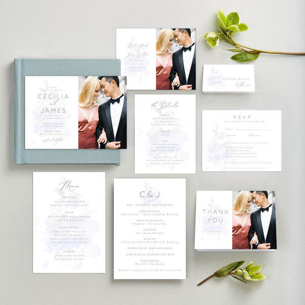 Zola Wedding Invitations - Kylan Photo