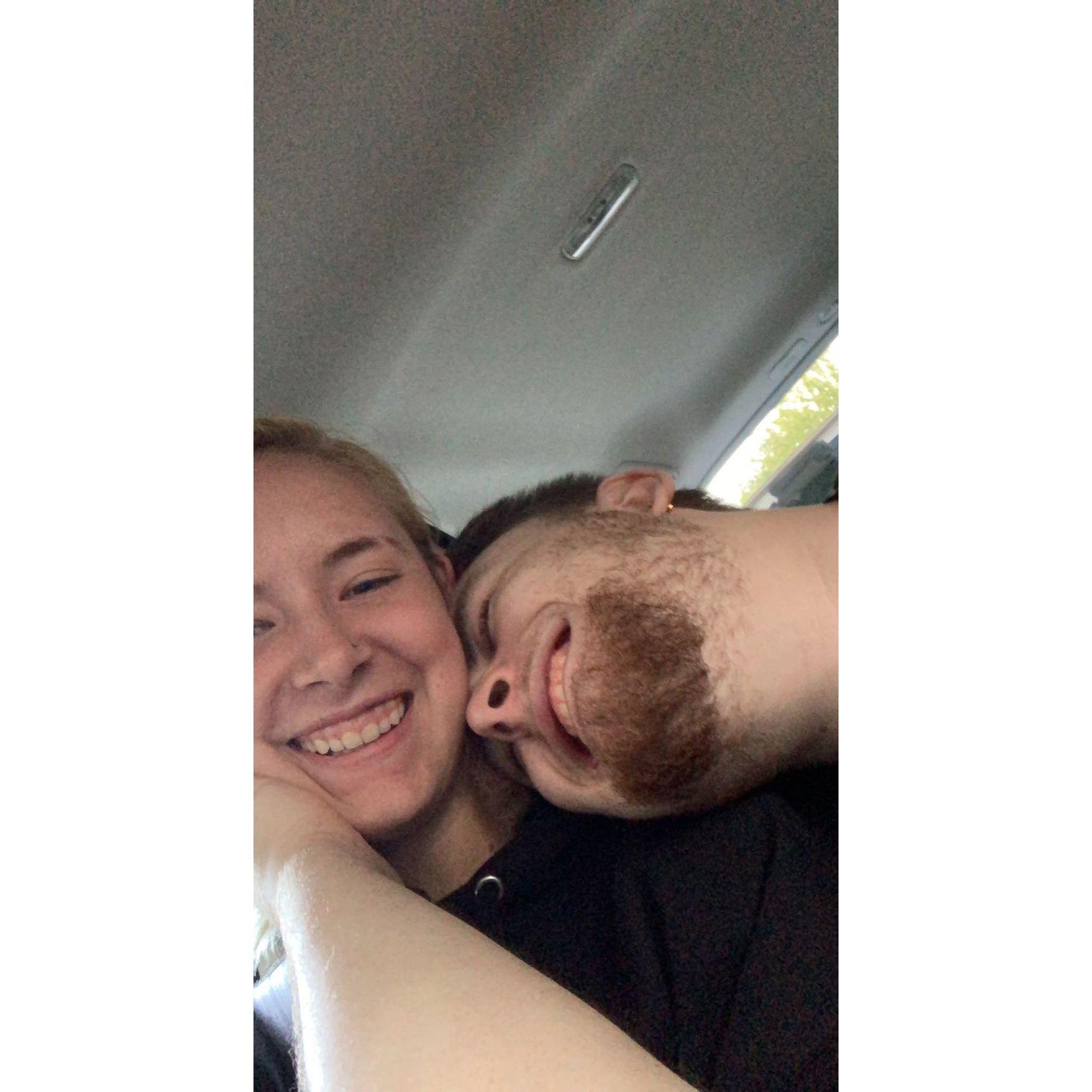 the first time we saw each other after 3 months of long distance 