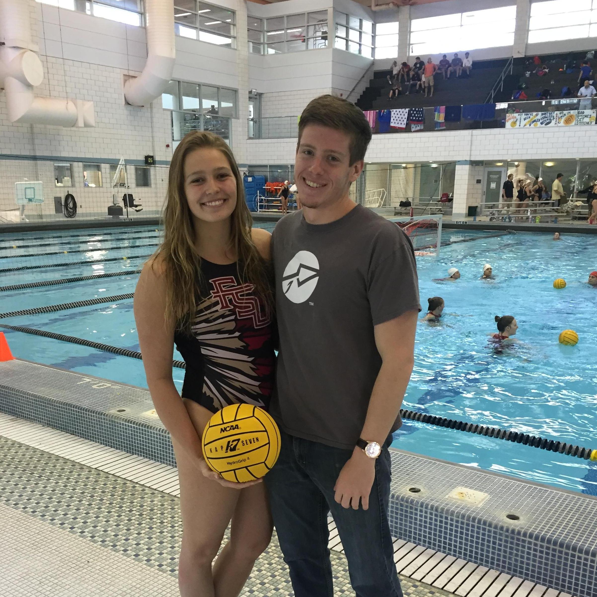 Rachel's last water polo game at FSU