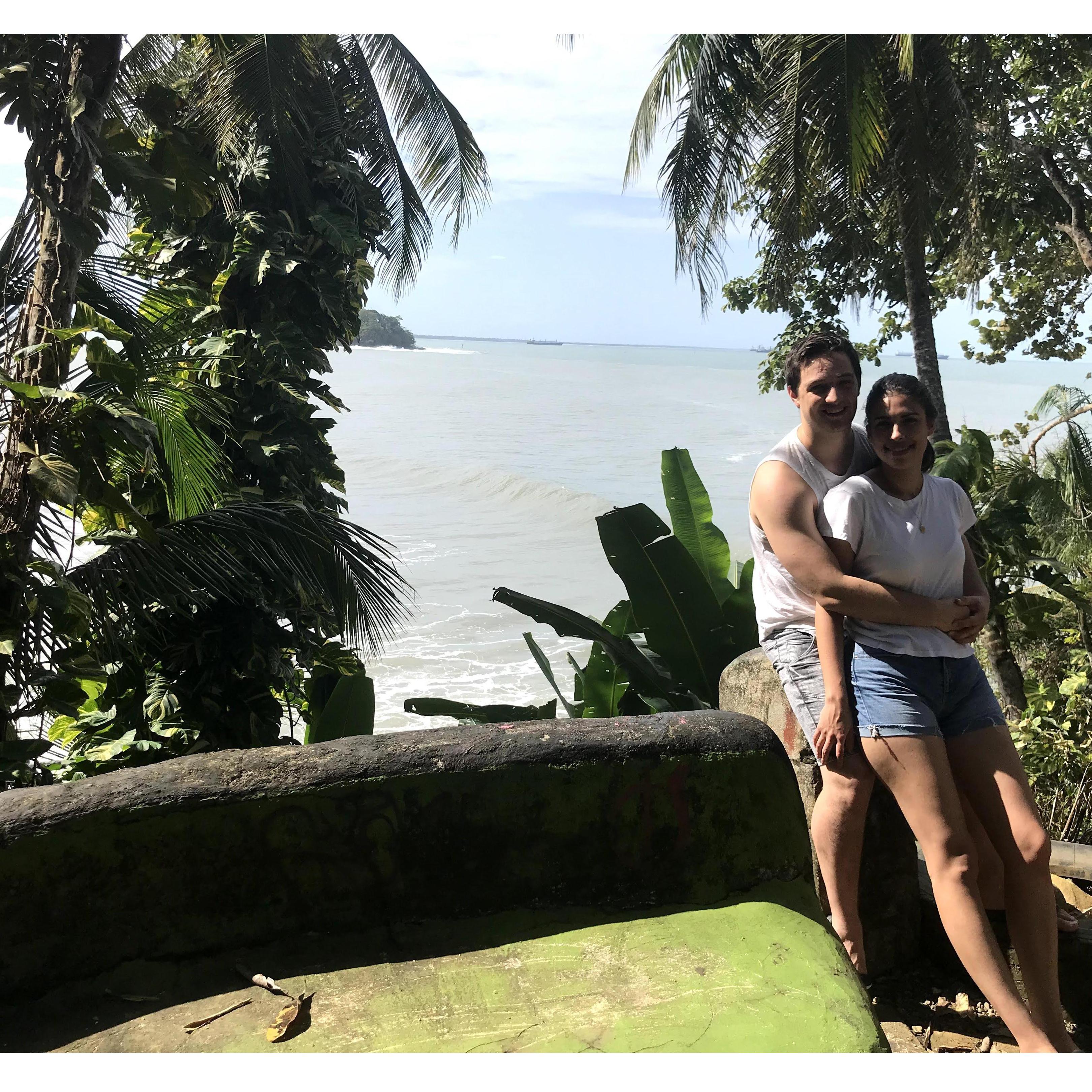 Visiting Nati's hometown of Limon, Costa Rica
