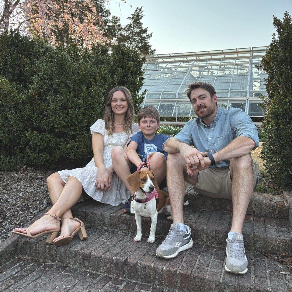 Meet the fam! (Cat stayed at home)