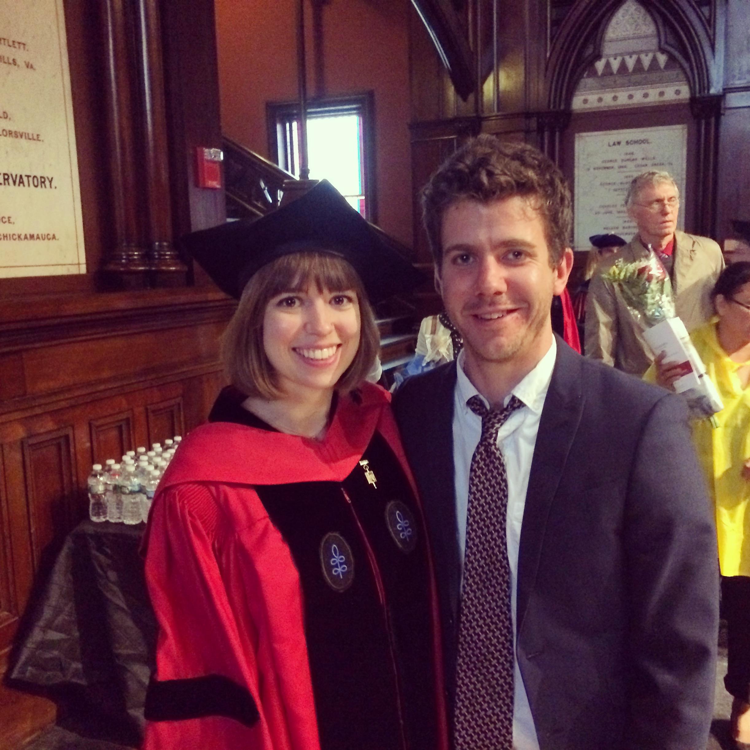 Georgia's PhD graduation