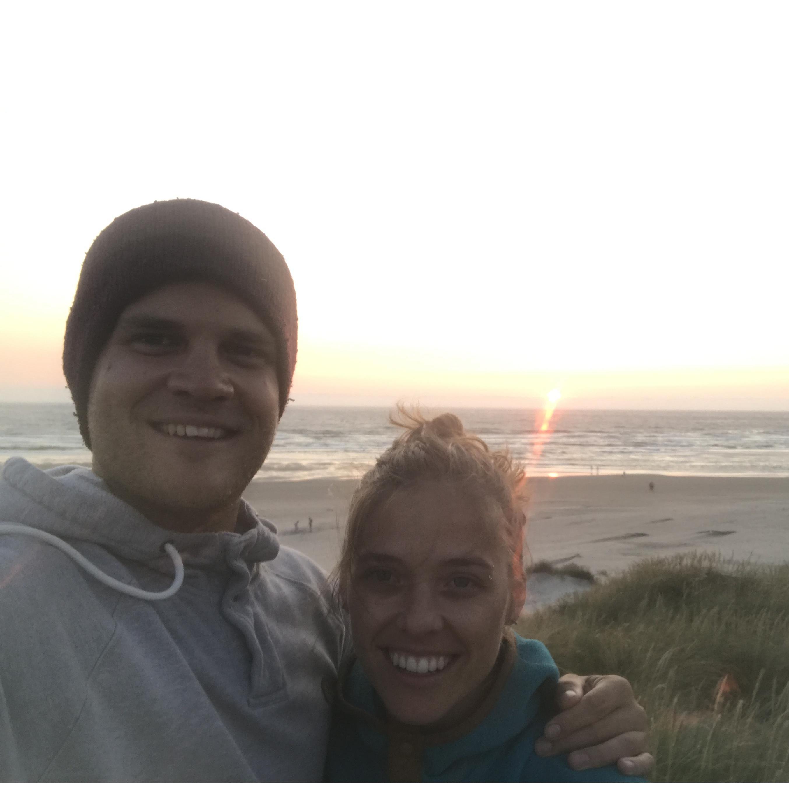 Nehalem Bay sunset.