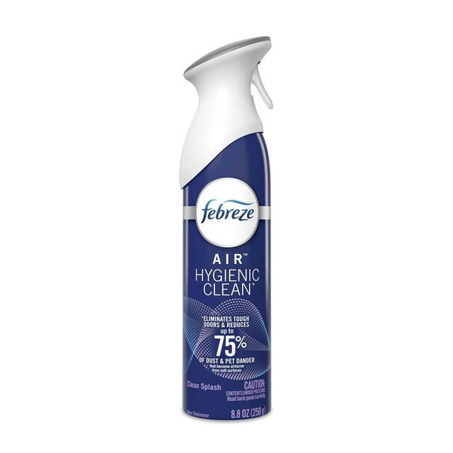 Febreze Air Hygienic Clean Splash Air Freshener - 8.8oz