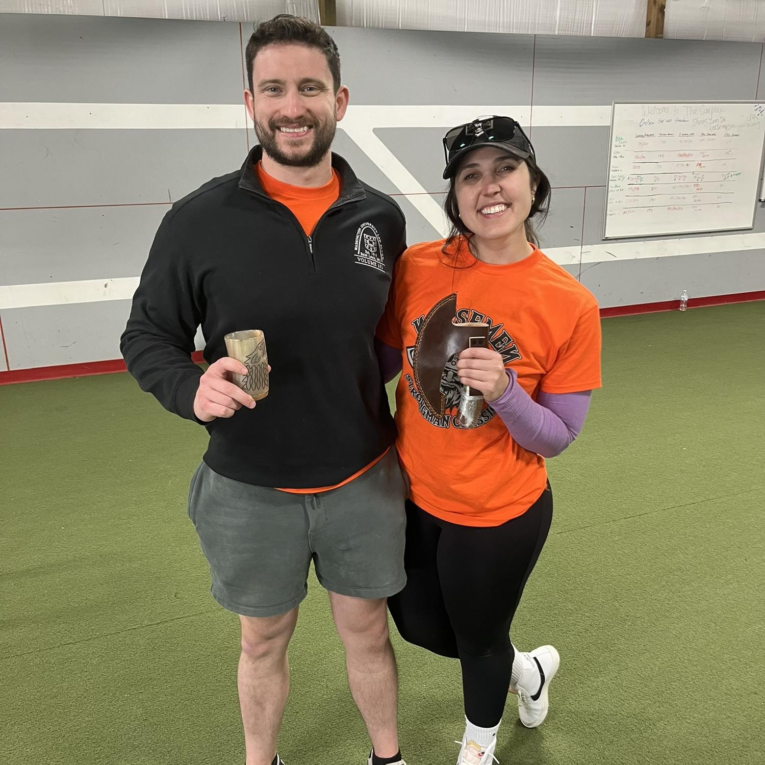 Audrey & Nick's first strongman competition together