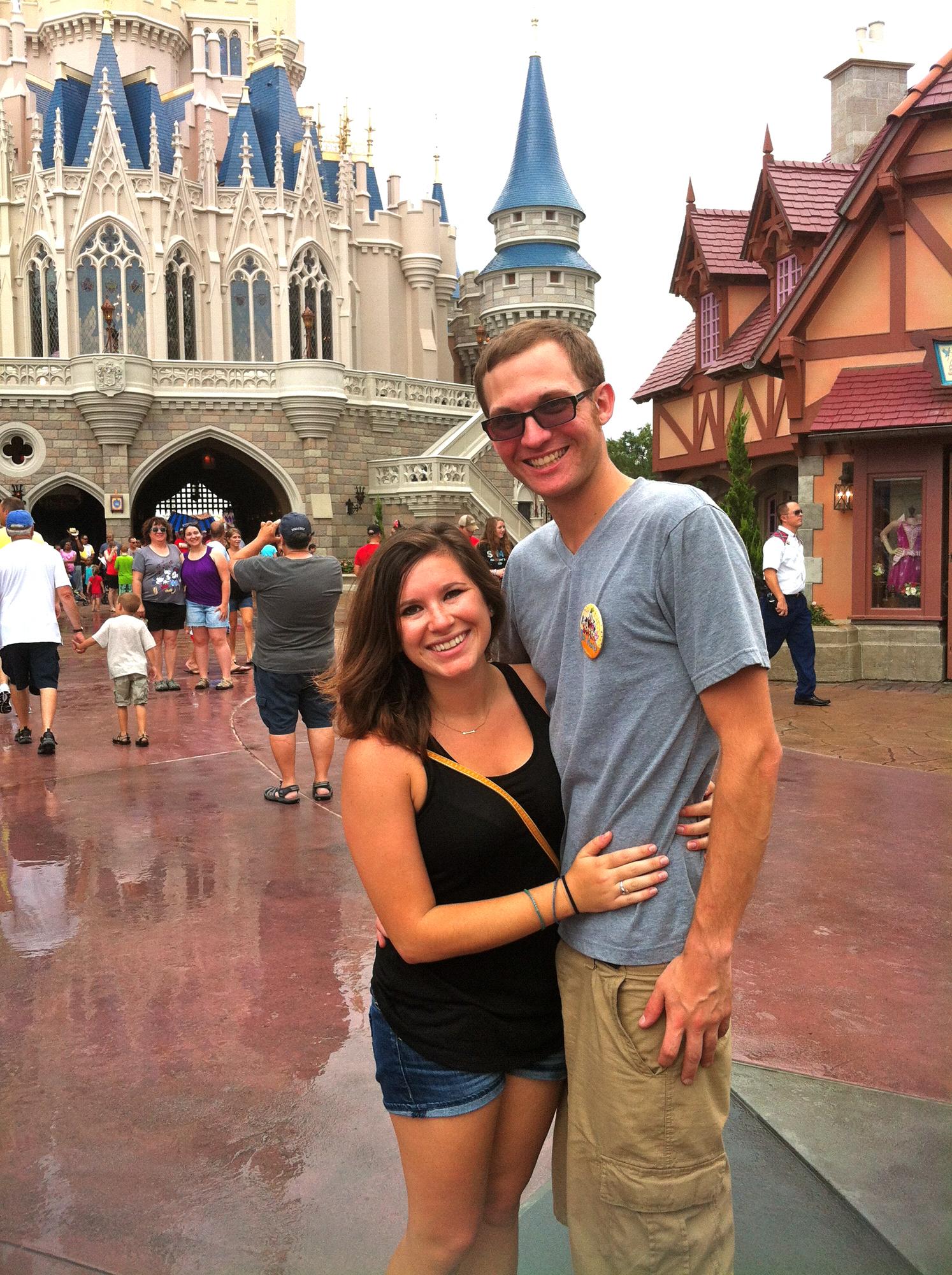 Our first big date! Disney World!!!
