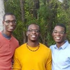 Devin with his brothers Dequentin & Darelle