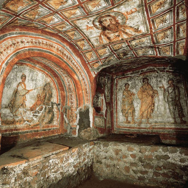 Roman Catacombs Guided Tour for 2