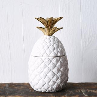 Ceramic Pineapple Container