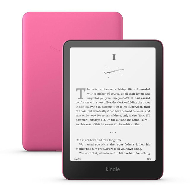 All-new Amazon Kindle Paperwhite (16 GB) – Our fastest Kindle ever, with new 7" glare-free display and weeks of battery life – Without lockscreen ads – Raspberry