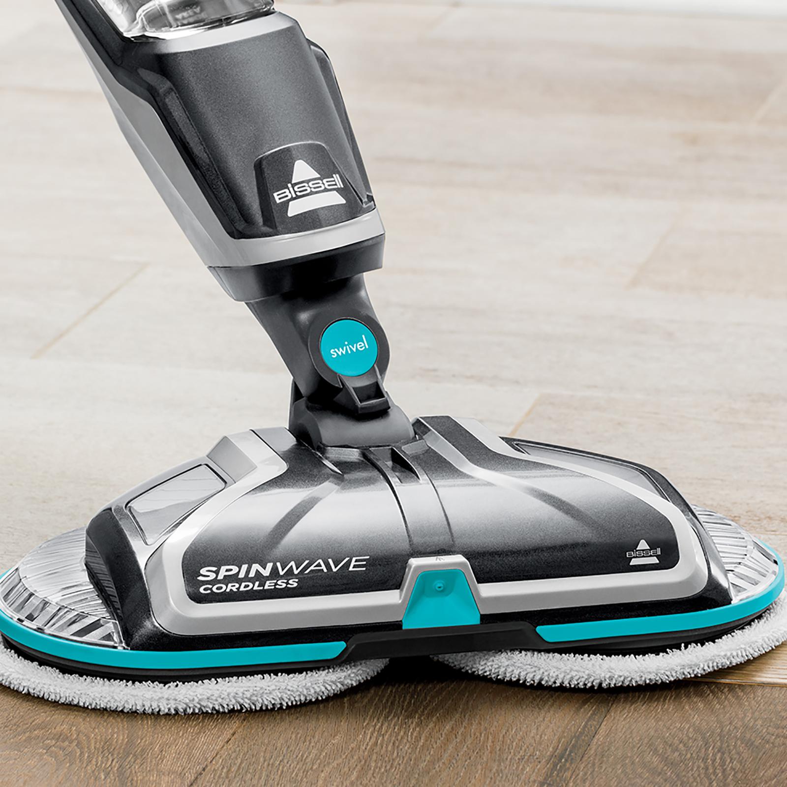 Bissell deals spinwave ccordless hard floor spin mop